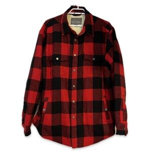 NWT buffalo plaid flannel jacket